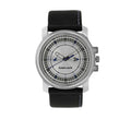 Silver Dial Analog Watch 3039SL01, Silver, strap