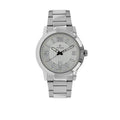 Silver Dial Stainless Steel Strap Watch 1730SM01, Silver, bracelet