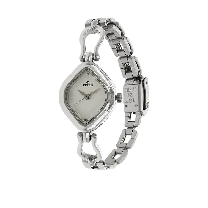 Silver Dial Stainless Steel Strap Watch 2536SM02