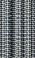 Checkered Home Décor Fabric By the Metre (Midnight Blue/ White)