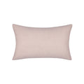 Blush solid pillow square size for soft indoor and outdoor decor