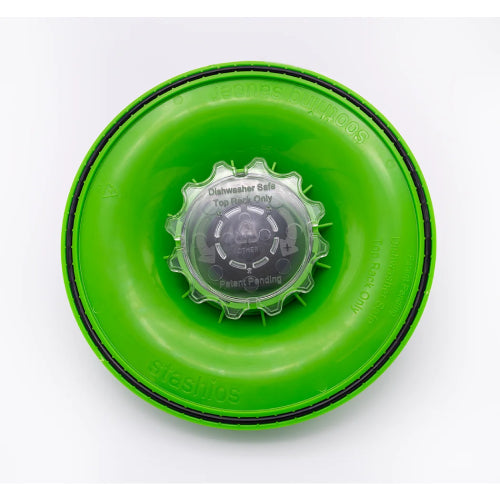 Soothing Saucer Dog Anxiety Relief Toy Licking Dispenser Stress Calming Patented