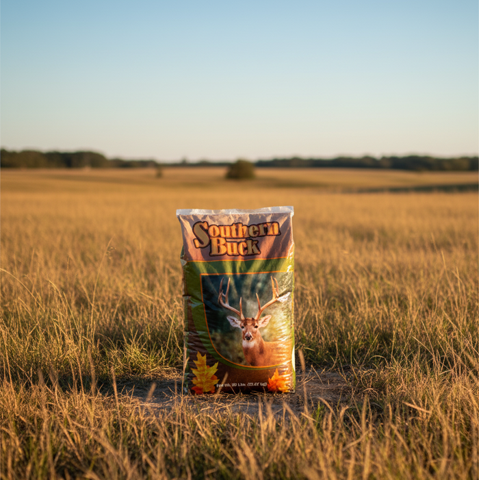 Southern Buck Rice Bran Deer Feed 50lbs. Bag