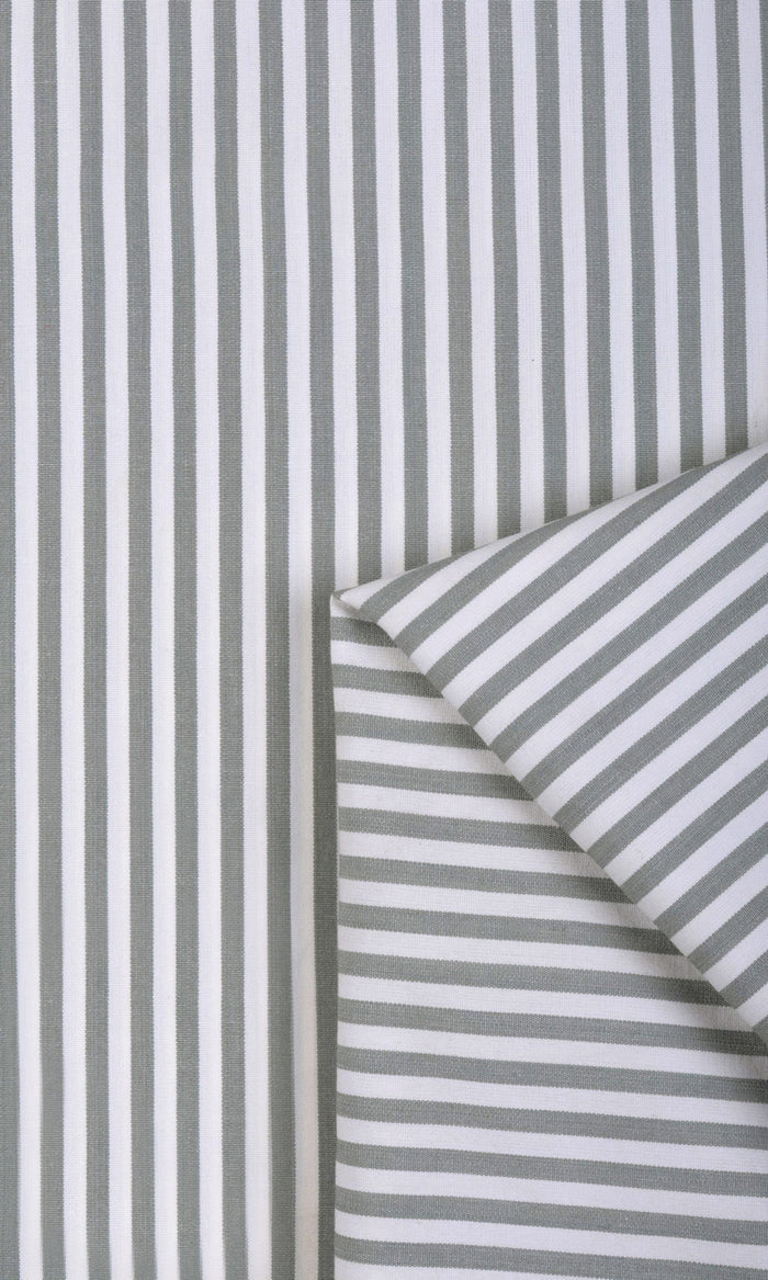 Cotton Curtain Panels for Living, Bedroom, Kitchen, Bathroom (White/ Grey)