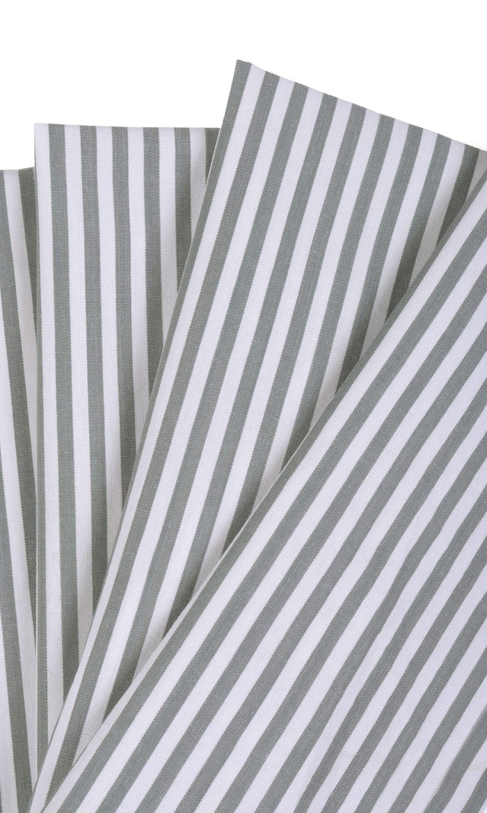 Cotton Curtain Panels (White/ Grey) Extra Long Short Wide