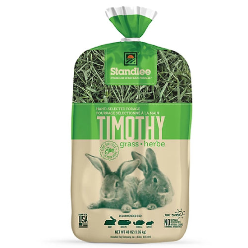 Standlee Timothy Grass Hay 48oz. Small Animal Forage Rabbits Guinea Pigs