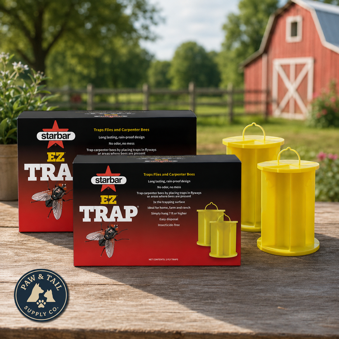 Starbar EZ Fly Trap Odor-Free Sticky Glue Trap Twin Pack Indoor Outdoor 2-Pack