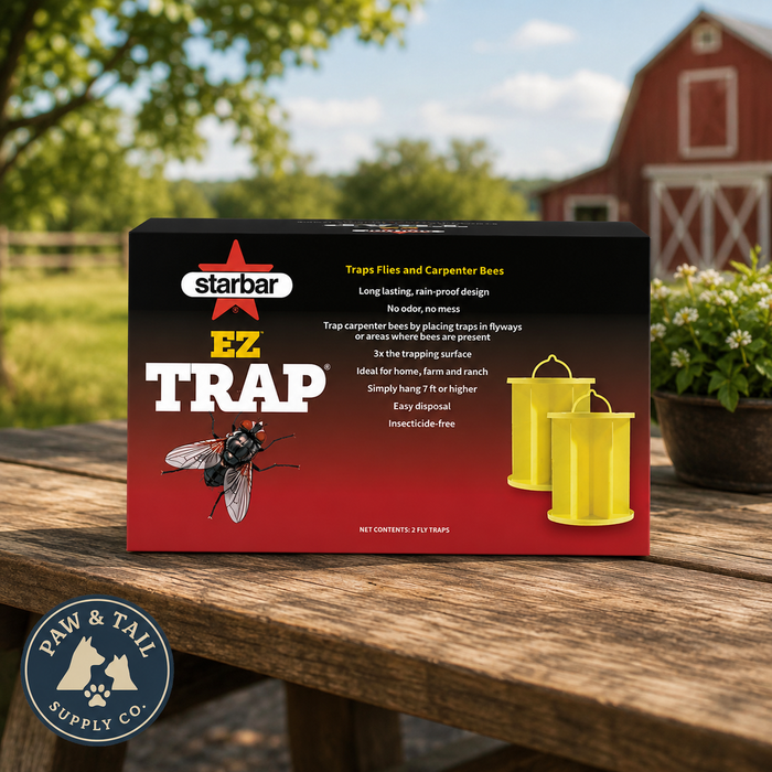 Starbar EZ Fly Trap Odor-Free Sticky Glue Trap Twin Pack Indoor Outdoor