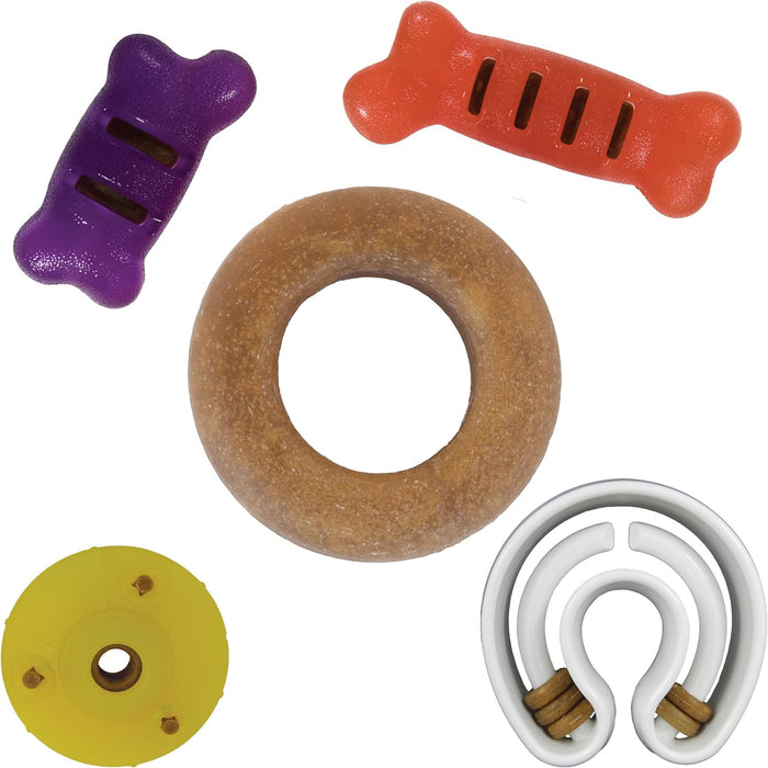 Starmark Edible Dog Treat Rings Chicken Flavor