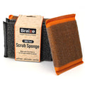 Steel Scrubbing Sponge - 4 pack
