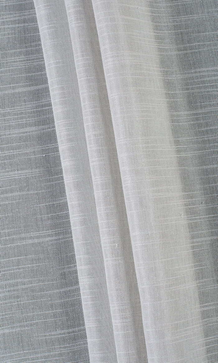 Plain Sheer Curtains / Drapes / Window Drapery Panels (Light Gray)