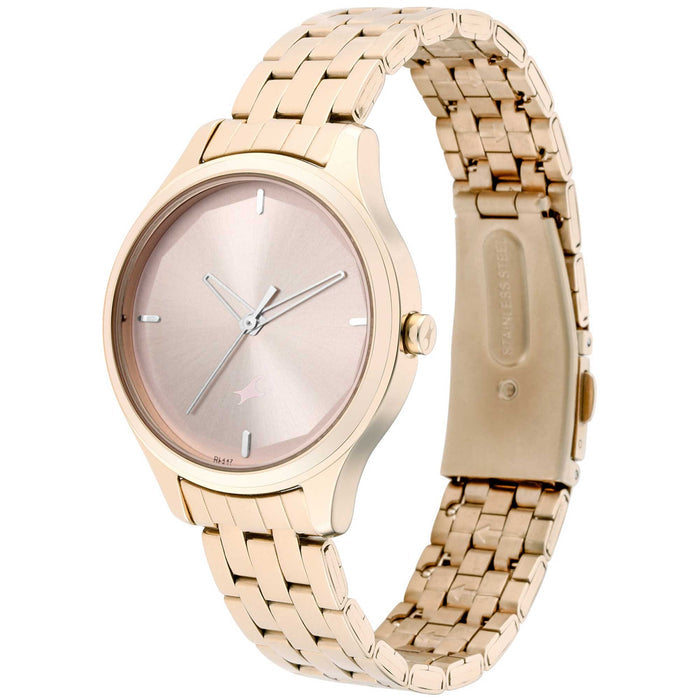 Stunner in Rose gold Dial & Metal Strap 6248WM01