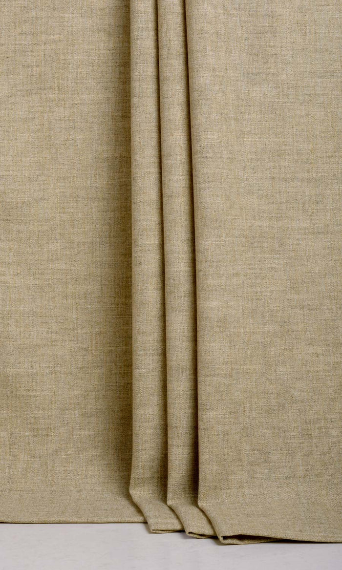 Linen Texture Made-to-Measure Curtains (Taupe/ Brown)