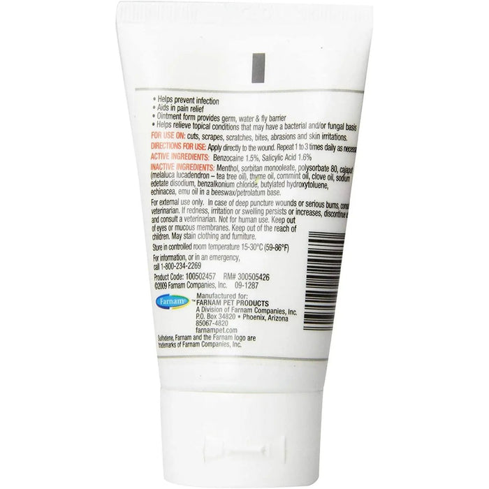 Sulfodene 3-Way Ointment Pain Wound Care for Dogs 2oz. 3-Pack Farnam