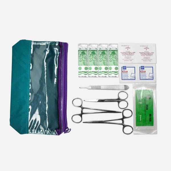 Surgical Instruments Emergency Wound Suture Kit Tactical Stainless Steel Tools