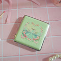 Swan Cig Case | Cute Cigarette Tin Cash Card Container | 3.5" x 3.75"