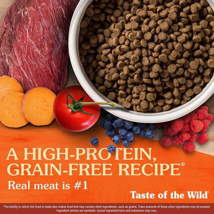 Taste of the Wild High Prairie Grain-Free Dry Puppy Food 5lbs. Taste of the Wild