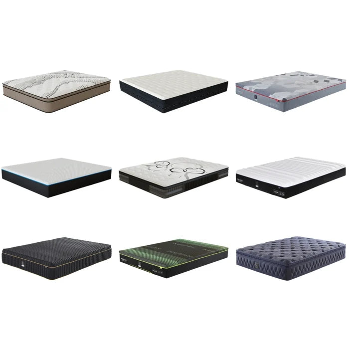 Temperature Free Cooling Gel Memory Foam Latex Mattress Topper for Playing protection Soft and Comfortable