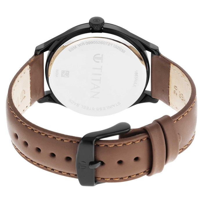 Titan Analog Black Dial Men's Watch-NP1865NL01/NP1865NL01