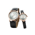 Titan Bandhan Silver White Dial Leather Pair Watches 17732603WL01
