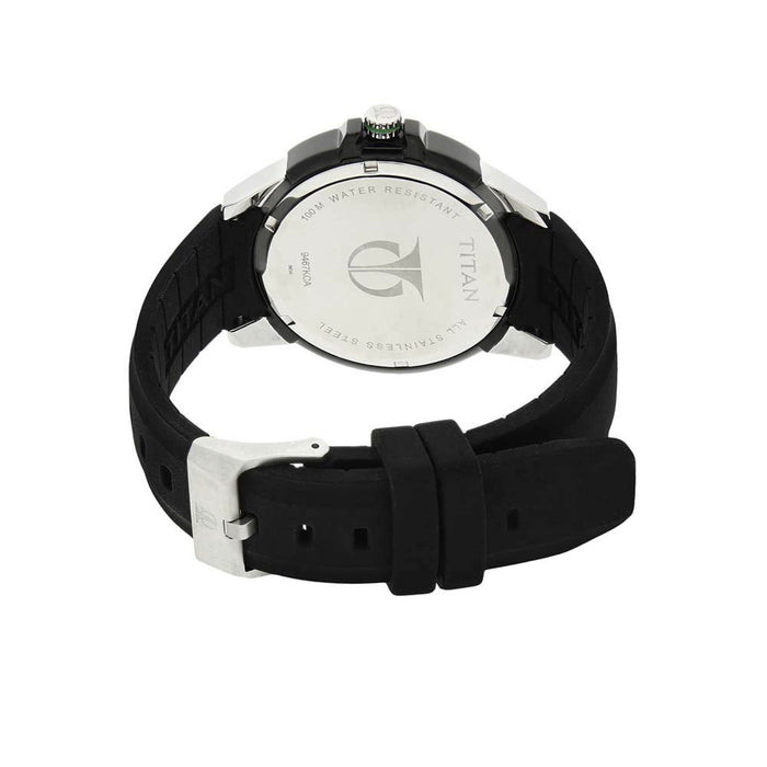 Titan Black Dial Analog Watch for Men 9467KP02