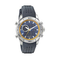 Titan Blue Dial Plastic Strap Watch 9455SP04