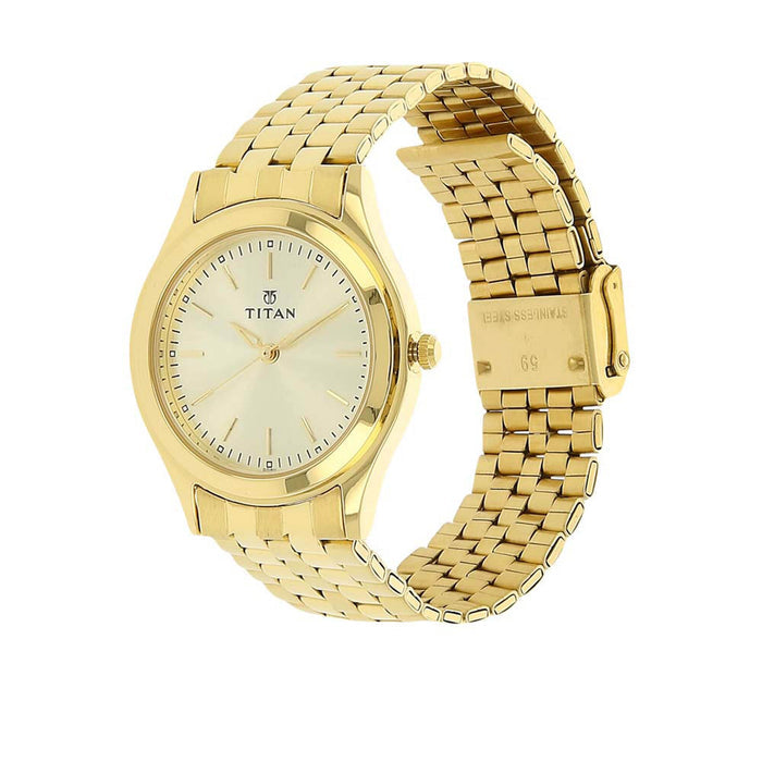 Titan Casual Watch For Men Analog Stainless Steel - 1648YM02