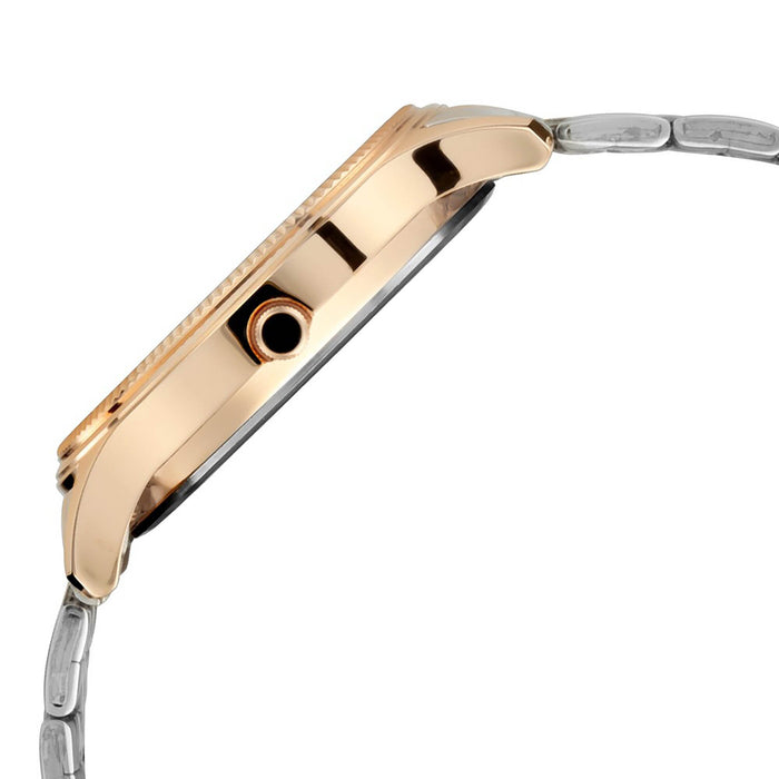 Titan Gents Karishma Analog Brown Dial Rose Gold Band Men's Stainless Steel Watch-NN1824KM01/NN1824KM01
