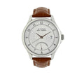 Titan Globe Trotter Silver Dial Analog Dual Time Watch for Men 1704SL01