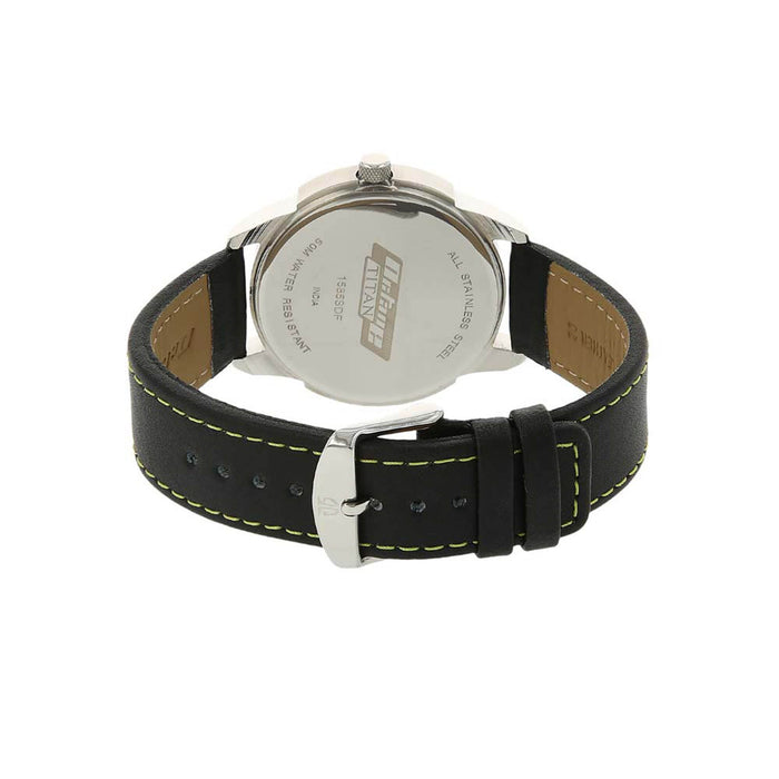 Titan Grey Dial Analog Watch for Men 1585SL10