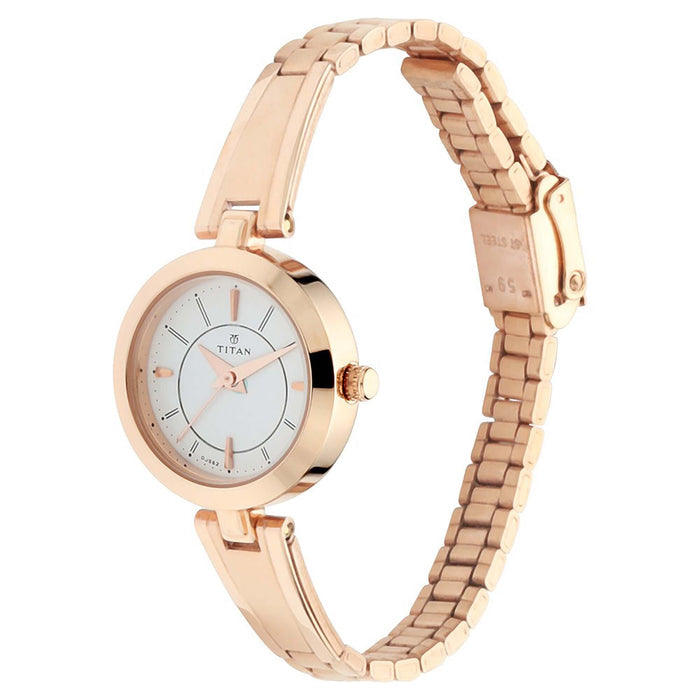 Titan Karishma Analog Silver Dial Women's Watch NM2598WM01/NN2598WM01/NP2598WM01