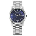Titan Karishma Gents Upg Blue Round Dial Stainless Steel Strap Watch For Men
