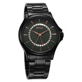 Titan Karishma Quartz Analog with Date Green Dial Stainless Steel Strap Watch For Men 10038NM01