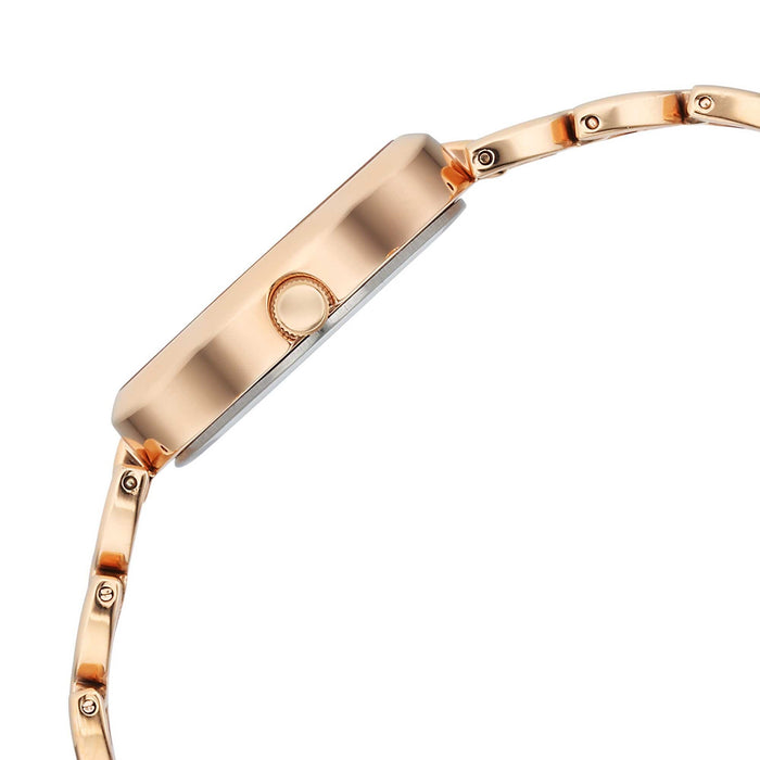 Titan Karishma Rose Gold Analog Metal Strap Watch for Women 2701WM01