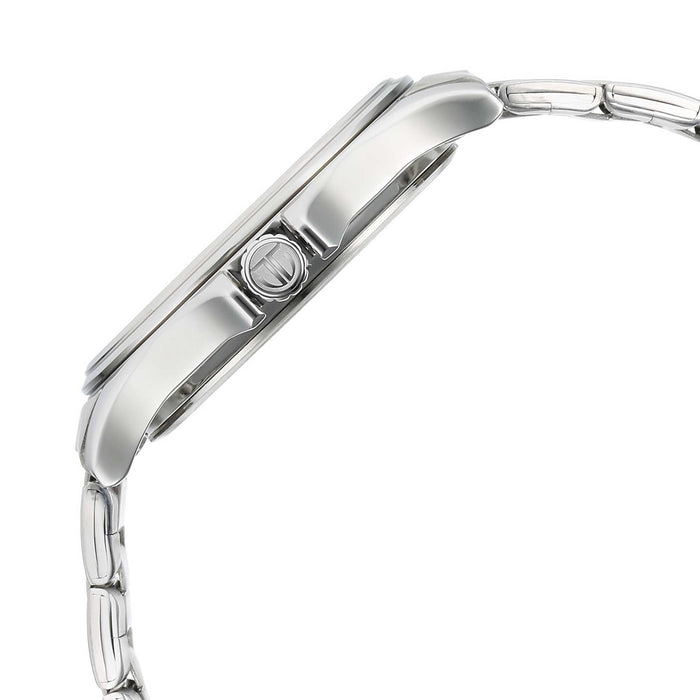 Titan Marhaba Silver White Dial Analog Stainless Steel Strap watch for Men
 1870SM05