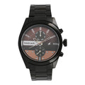 Titan Men's Black Dial Stainless Steel Band Watch - 3165NM01, bracelet
