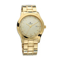 Titan Men's Off White Dial Color Metal Band Watch - 1627YM04