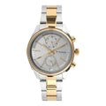Titan Men's Silver Dial Color Leather Band Watch - 1733BM01