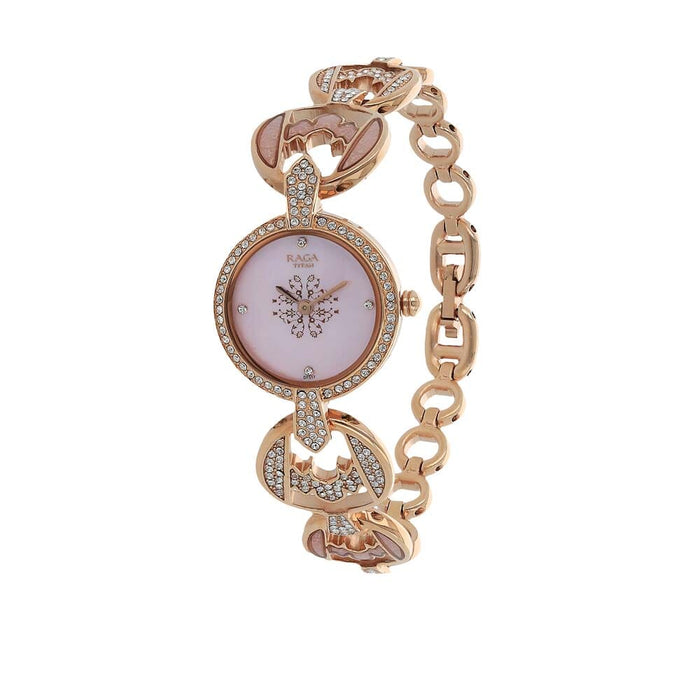 Titan Mother of Pearl Dial Analog Watch for Women 95029WM01