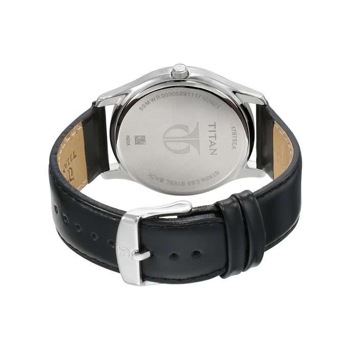 Titan Neo Black Dial Analog Watch for Men 1767SL02