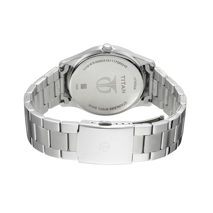 Titan NM1770SM02 / NL1770SM02 Men's Neo Analog Black Dial Watch