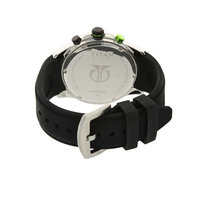 Titan Octane Chronograph Watch for Men 90008KP02