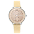 Titan Pastel Dreams Brown Dial Sand Leather Strap Watch 2651SL05