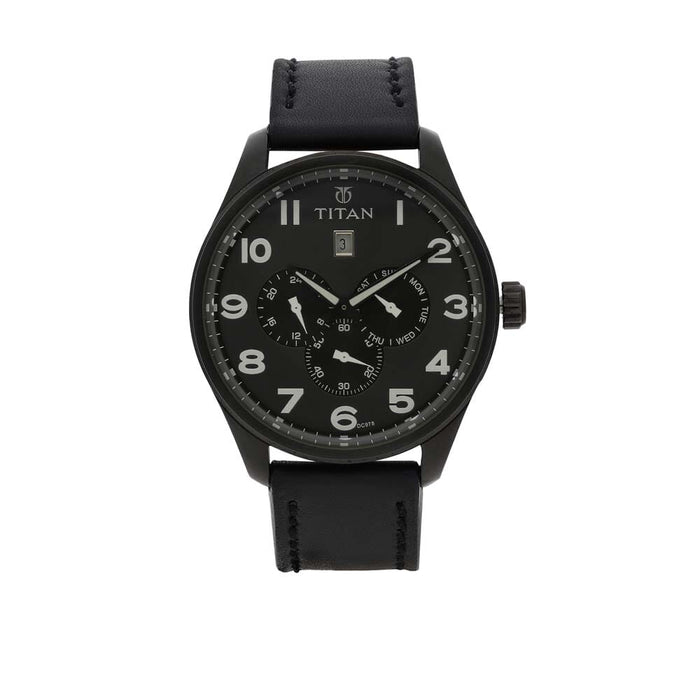 Titan Purple Analog Watch for Men 9483NL03