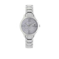 Titan Purple Dial Metal Strap Watch 95027SM02