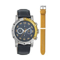 Titan Quartz Chronograph Black Dial Watch for Men 9405SL03