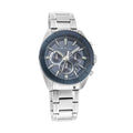 Titan Quartz Chronograph Silver Dial Stainless Steel Strap Watch for Men 90115KM01