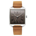 Titan Retro Revive Quartz Analog White Dial Leather Strap for Men 1676SL02