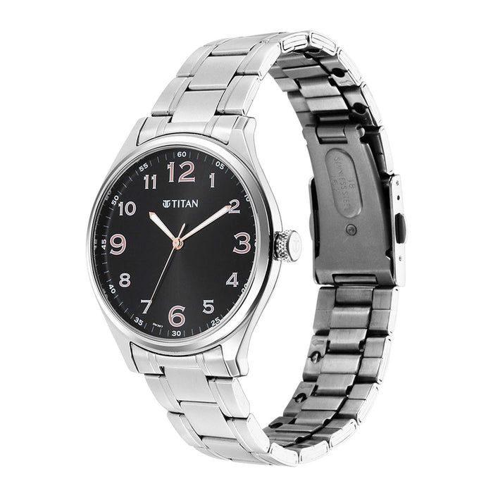 TITAN Trendsetters Black Dial