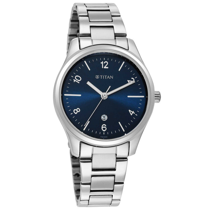 Titan Trendsetters Blue Dial, bracelet